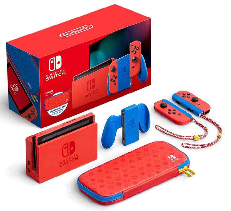 Versions of nintendo clearance switch