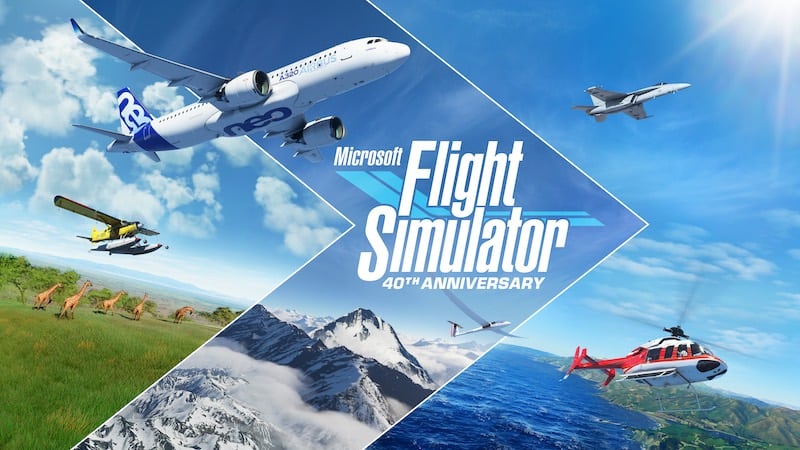 Flight Simulator - Xbox game testing. 